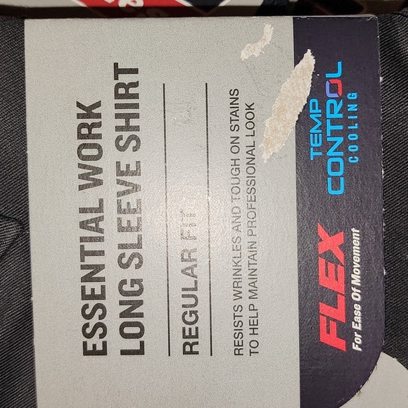 Genuine Dickies Men's FLEX Long Sleeve Work Shirt with Temp Control Cool… - Picture 7 of 9